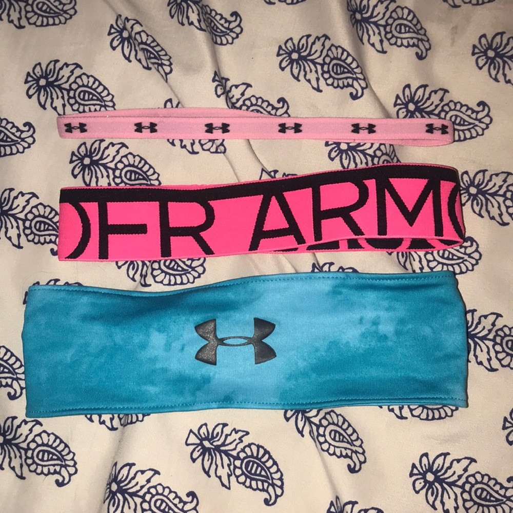 3 Under Armour Headbands